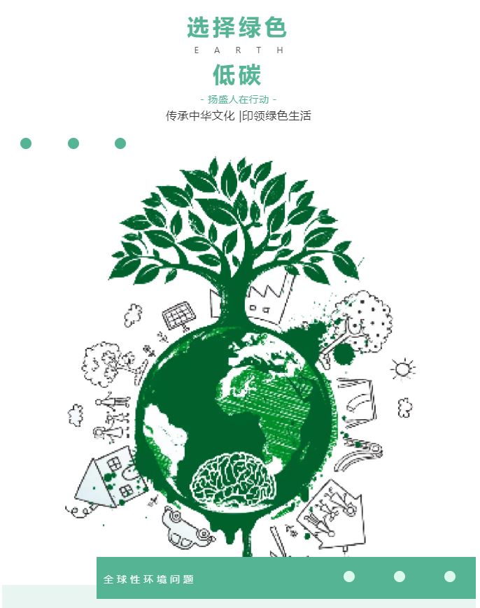 “綠色、低碳”——揚(yáng)盛人在行動